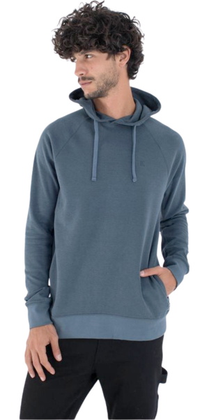 2026 Hurley Mens Low Tide Hoodie MFTEU00016 - Obsidian